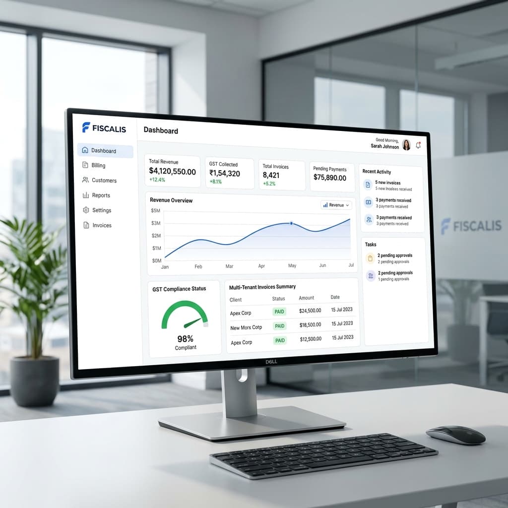 Fiscalis Enterprise Billing Dashboard